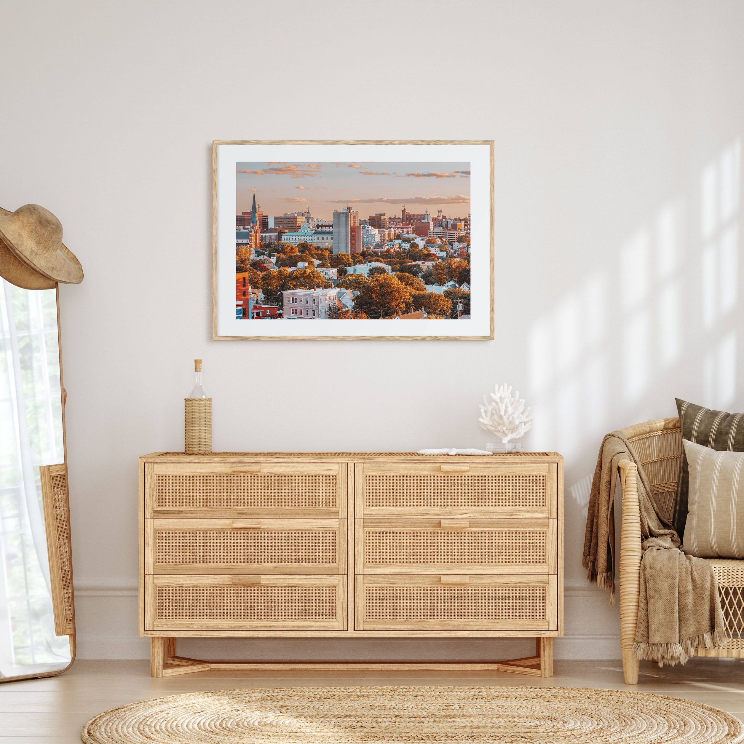 Portland, Maine Landscape Color Poster