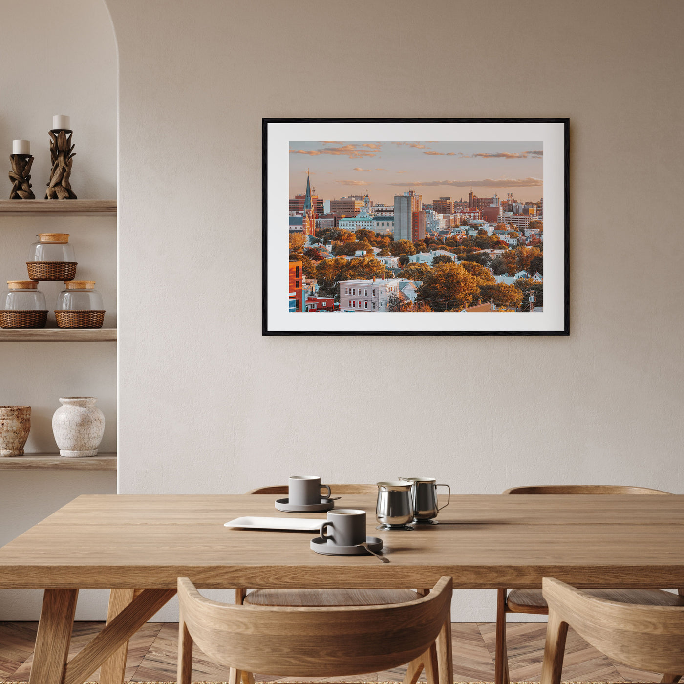 Portland, Maine Landscape Color Poster