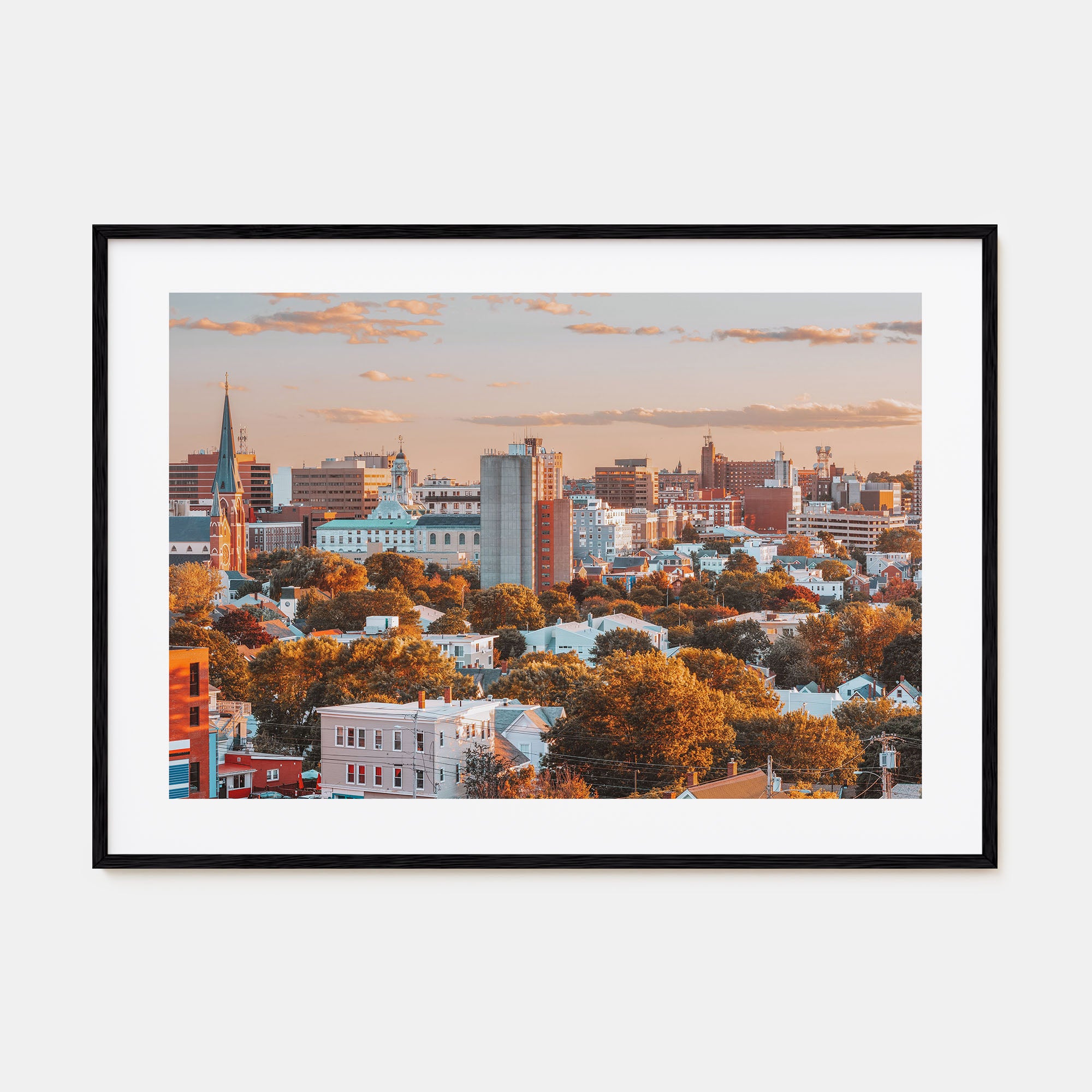 Portland, Maine Landscape Color Poster