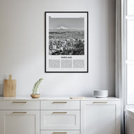 Portland, Oregon Travel B&W No 1 Poster