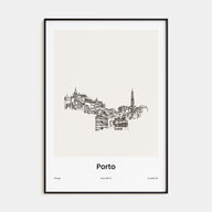 Porto Drawn Poster