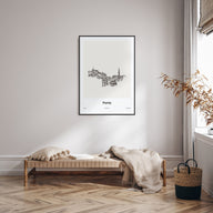 Porto Drawn Poster