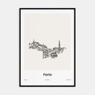Porto Drawn Poster