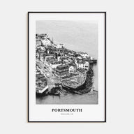 Portsmouth, England Portrait B&W No 2 Poster