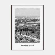 Portsmouth, England Portrait B&W No 3 Poster