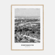 Portsmouth, England Portrait B&W No 3 Poster