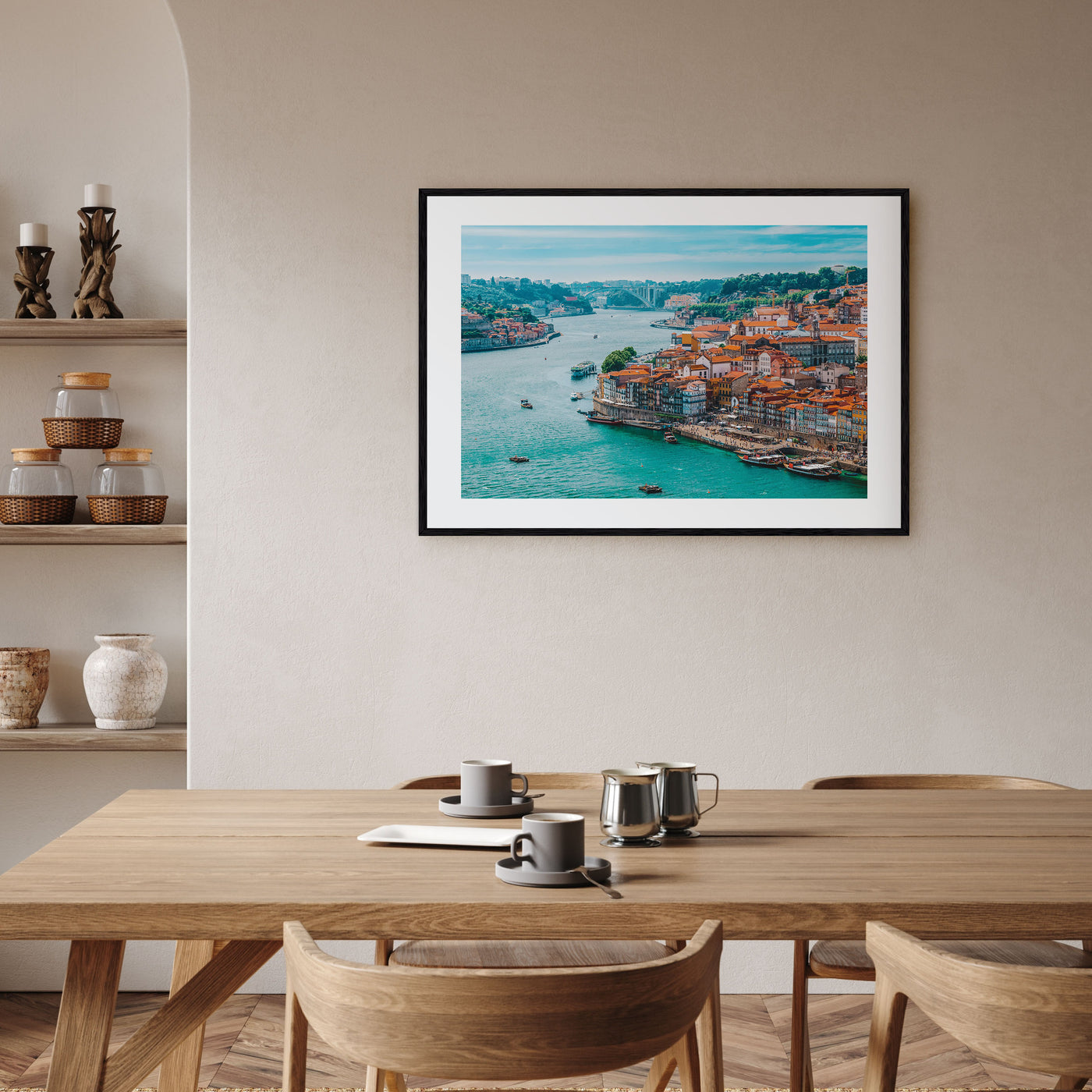 Portugal Landscape Color Poster