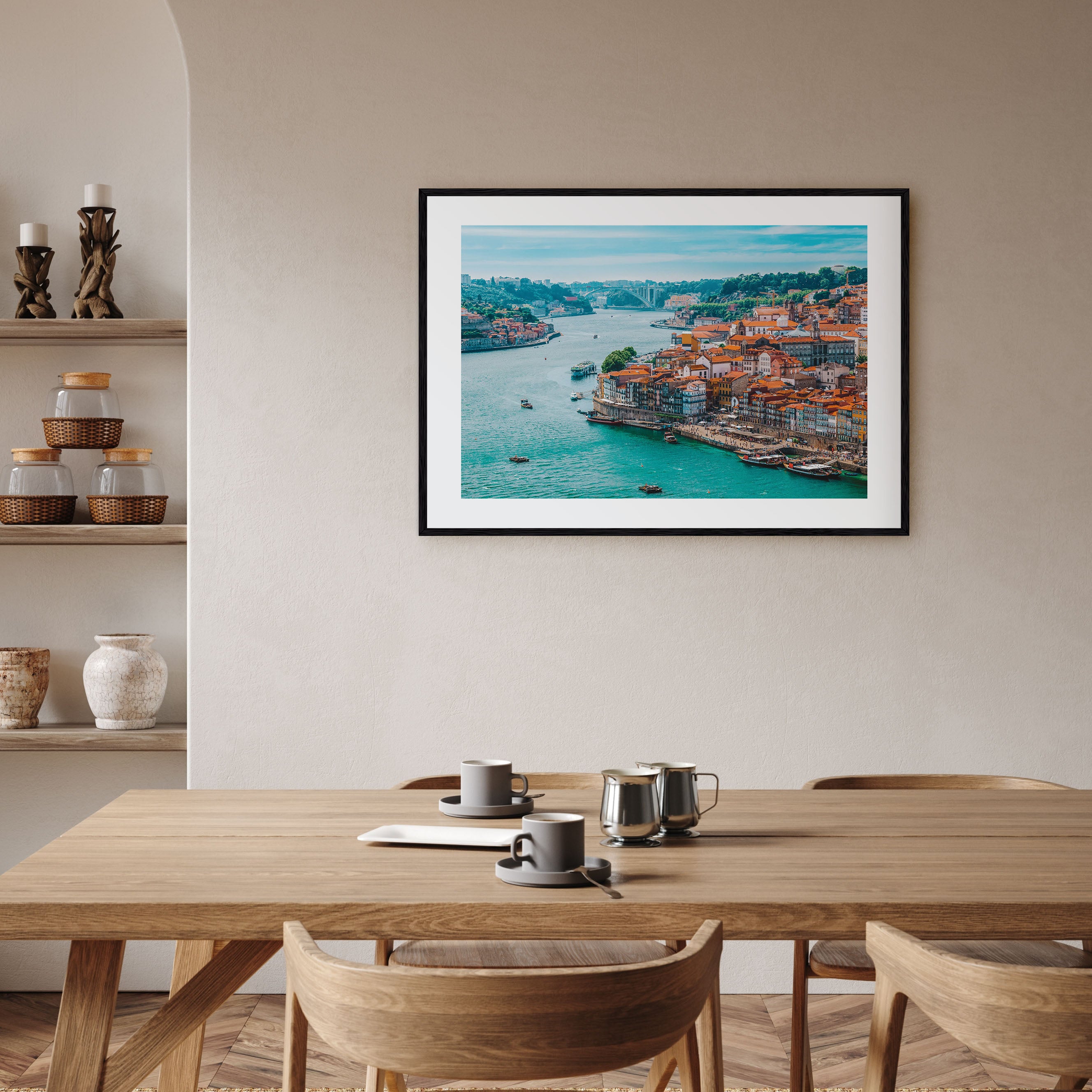 Portugal Landscape Color Poster