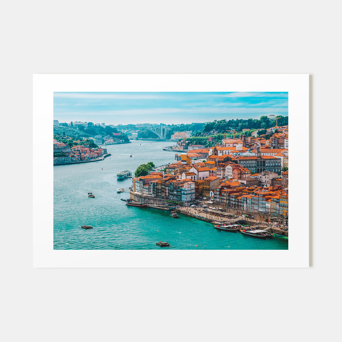 Portugal Landscape Color Poster
