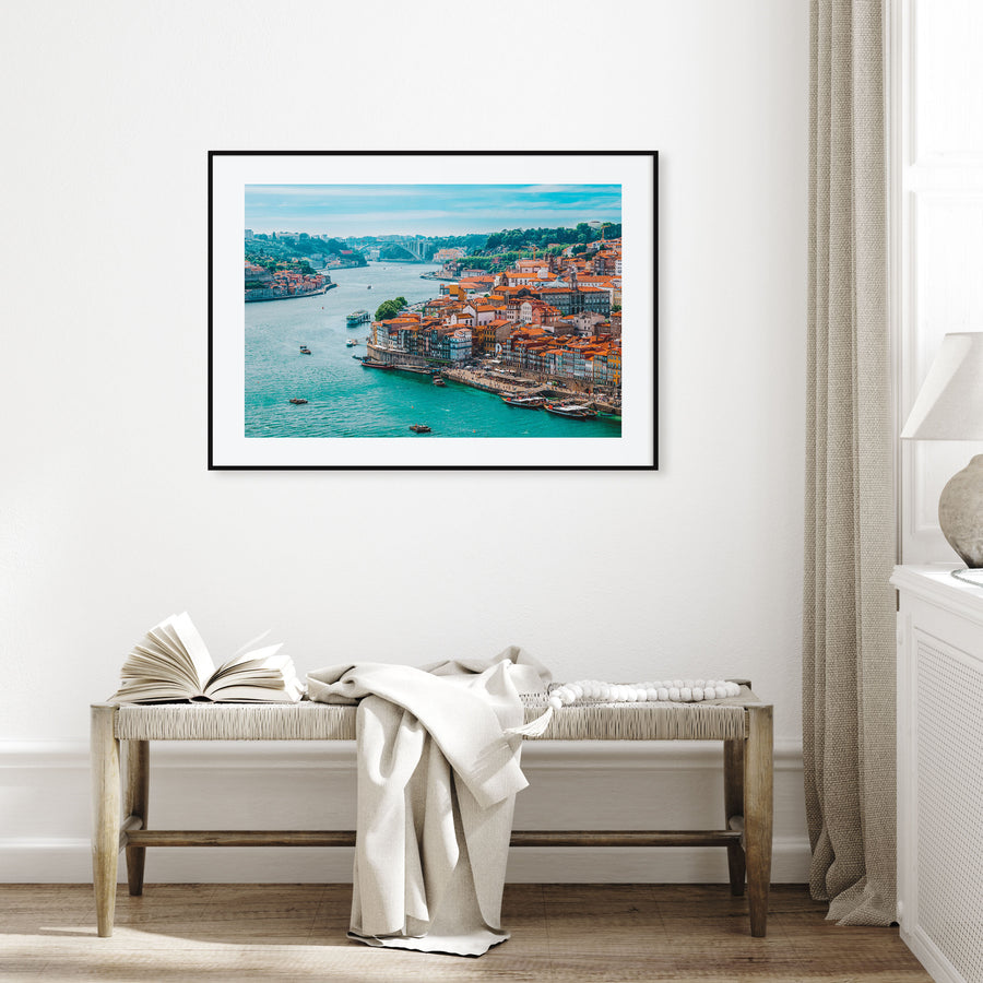Portugal Landscape Color Poster