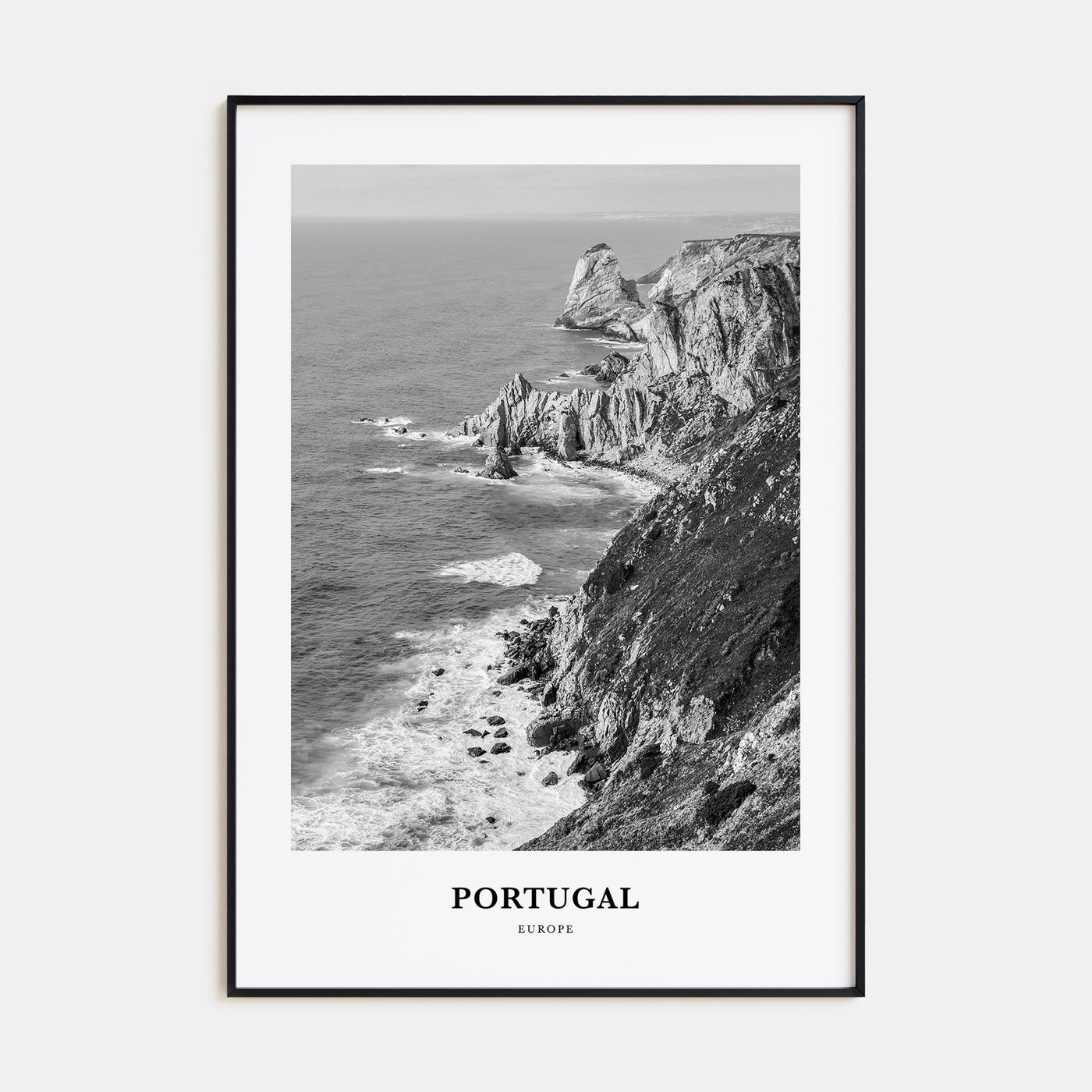 Portugal Portrait B&W No 1 Poster