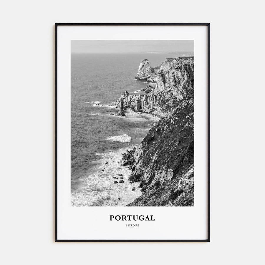 Portugal Portrait B&W No 1 Poster