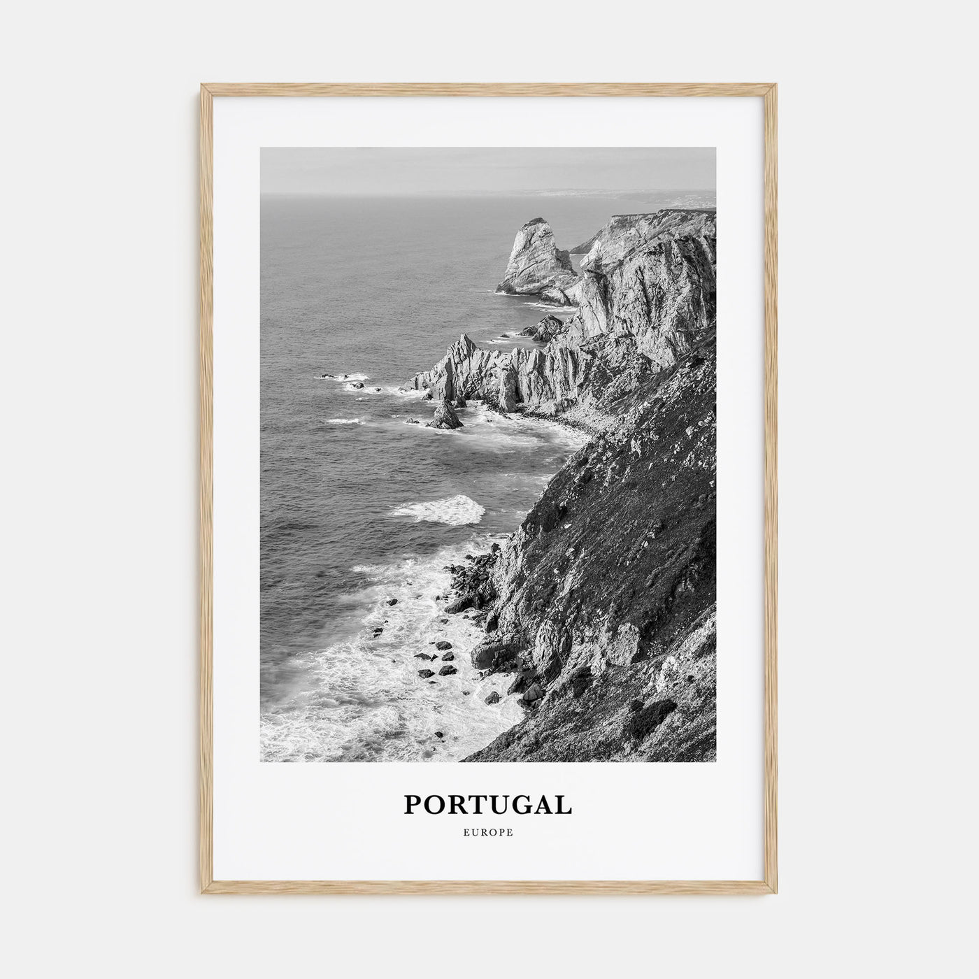 Portugal Portrait B&W No 1 Poster