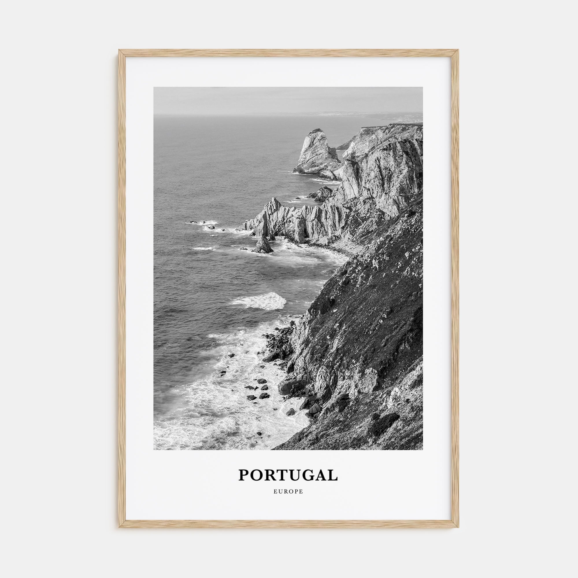 Portugal Portrait B&W No 1 Poster