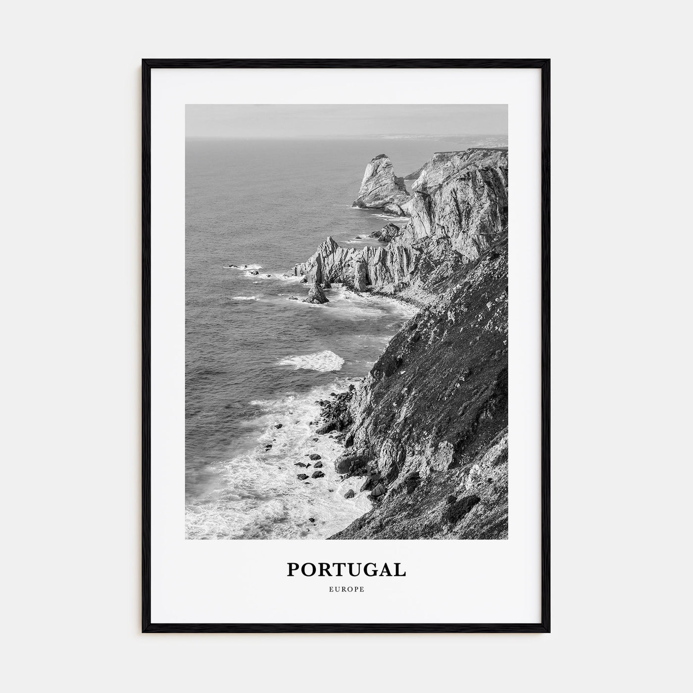 Portugal Portrait B&W No 1 Poster