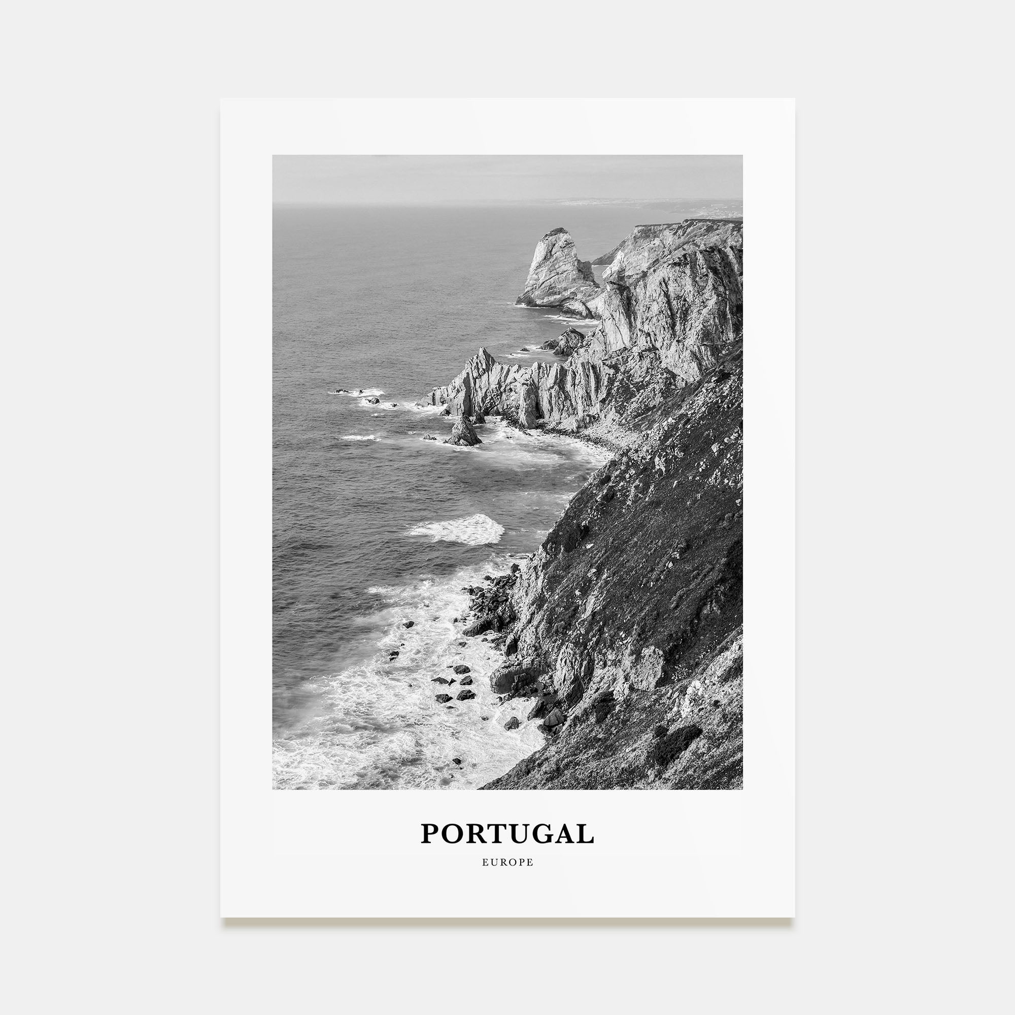 Portugal Portrait B&W No 1 Poster