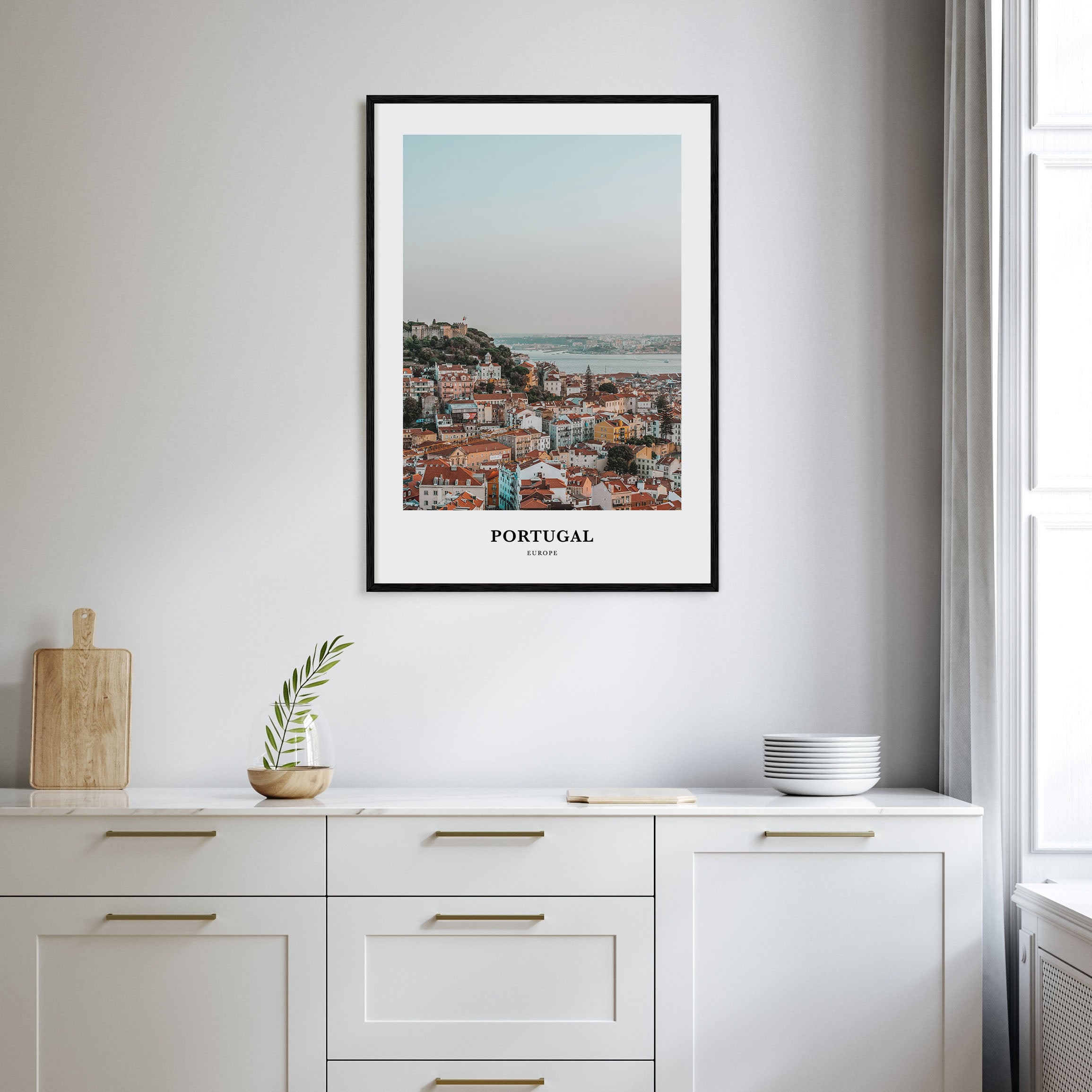 Portugal Portrait Color Poster