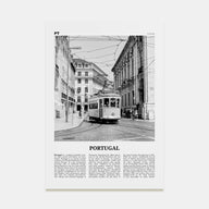 Portugal Travel B&W No 2 Poster