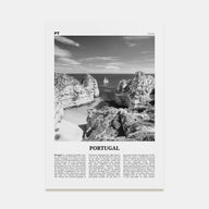 Portugal Travel B&W No 3 Poster