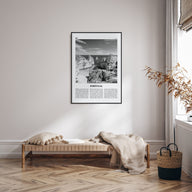 Portugal Travel B&W No 3 Poster