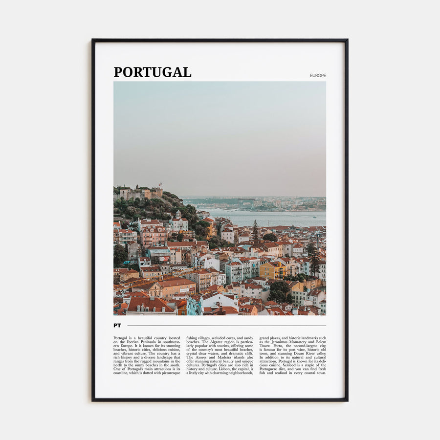 Portugal Travel Color Poster