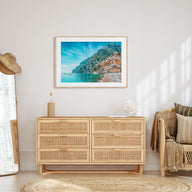 Positano Landscape Color Poster