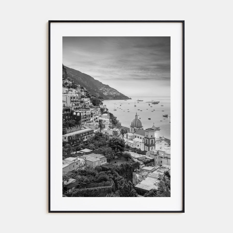 Positano Photo B&W No 1 Poster
