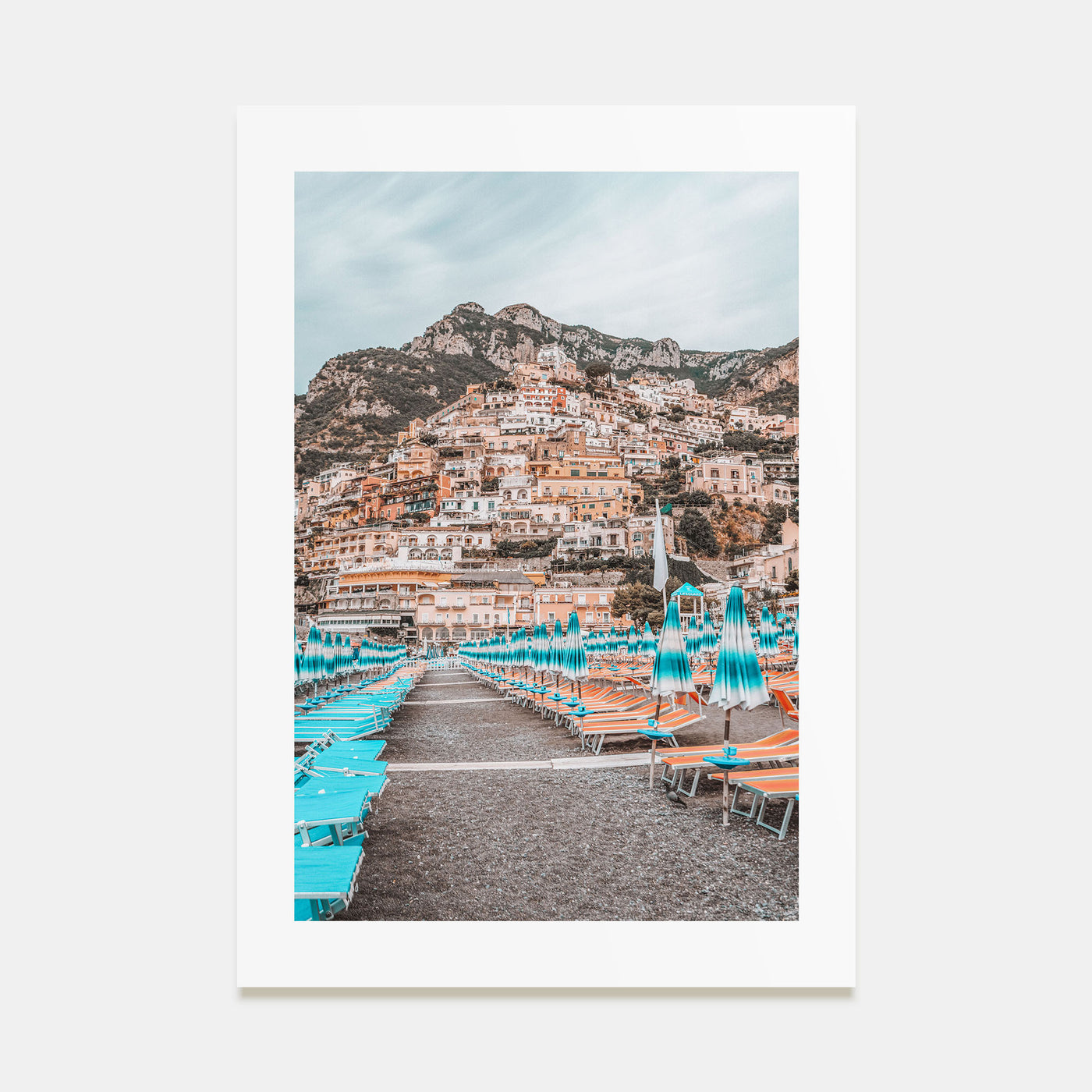 Positano Photo Color No 2 Poster