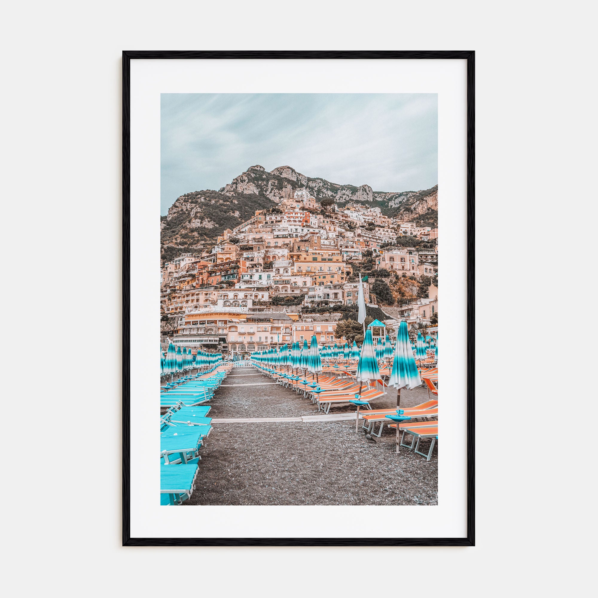 Positano Photo Color No 2 Poster