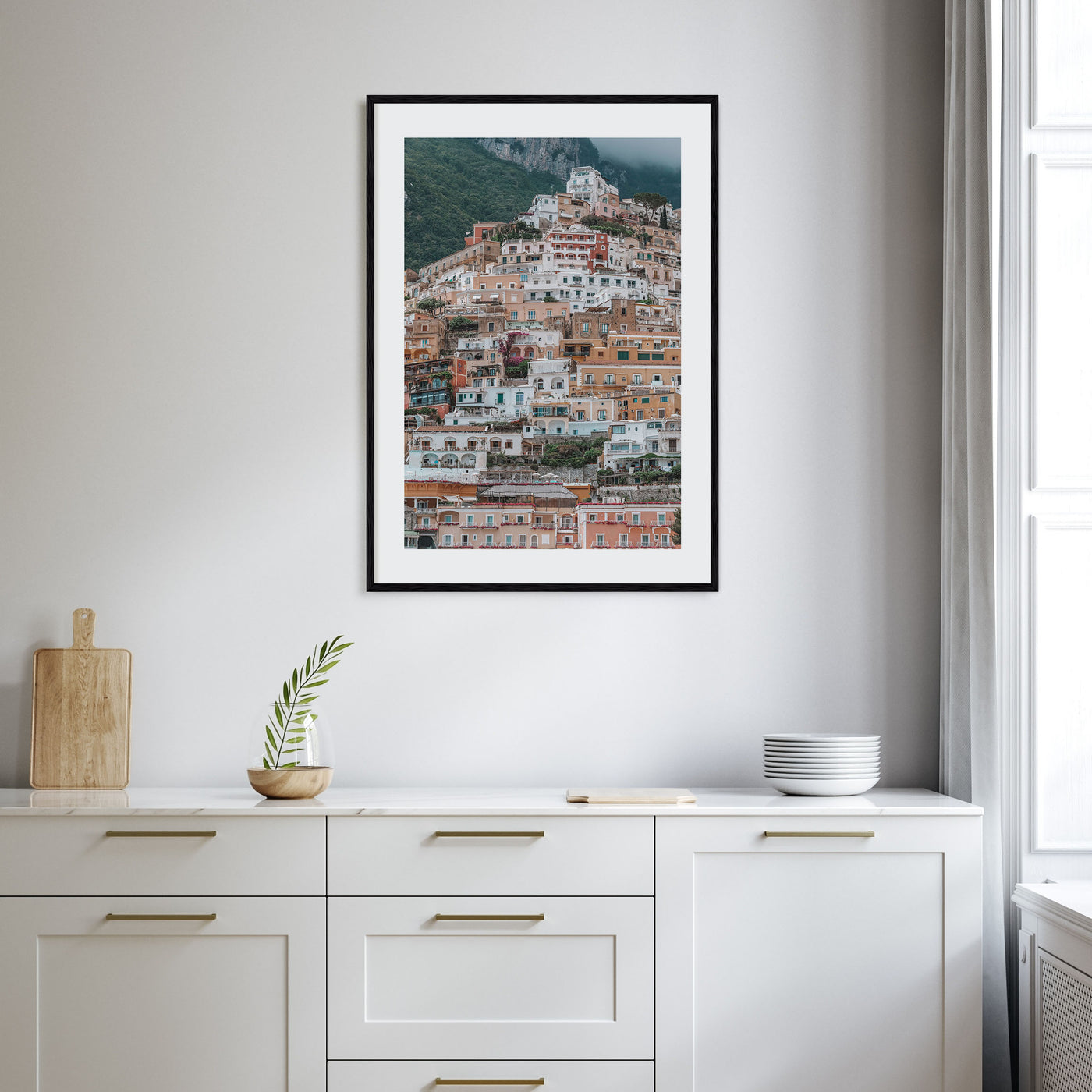Positano Photo Color No 3 Poster