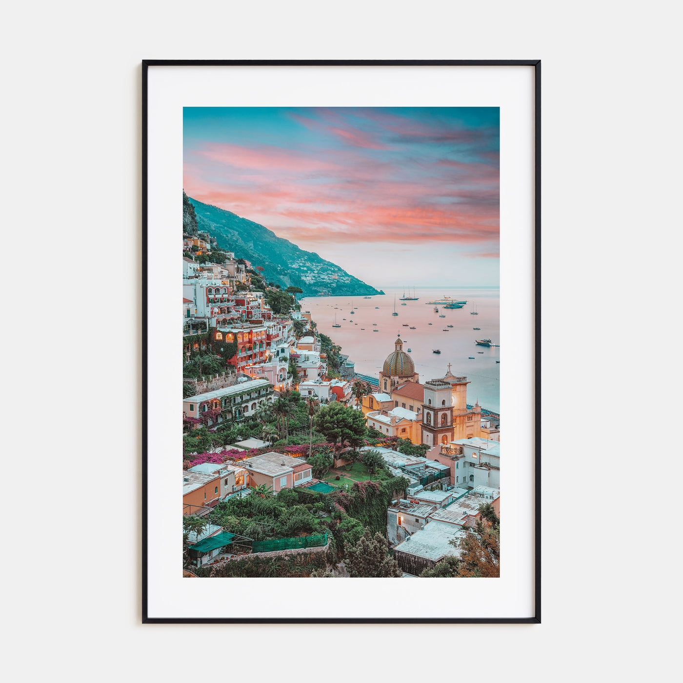 Positano Photo Color No 4 Poster