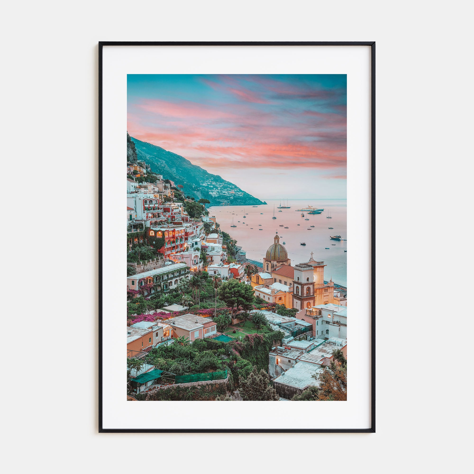 Positano Photo Color No 4 Poster