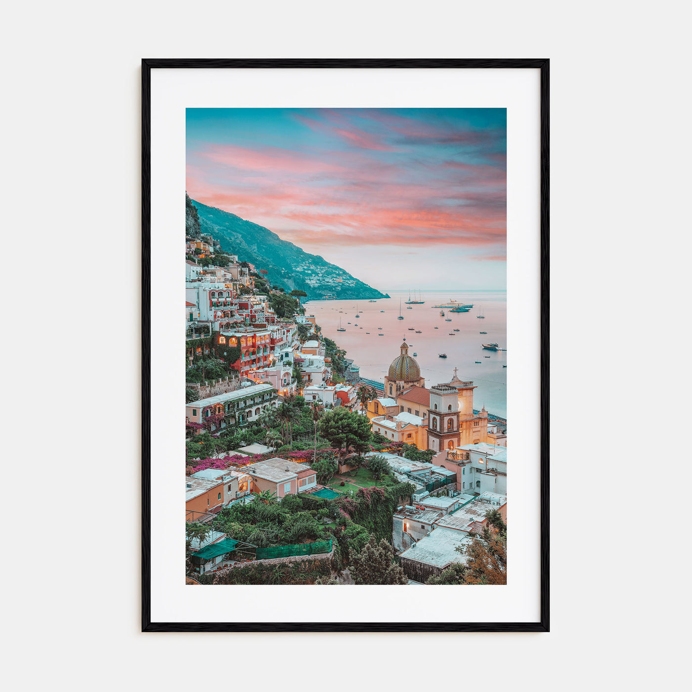 Positano Photo Color No 4 Poster