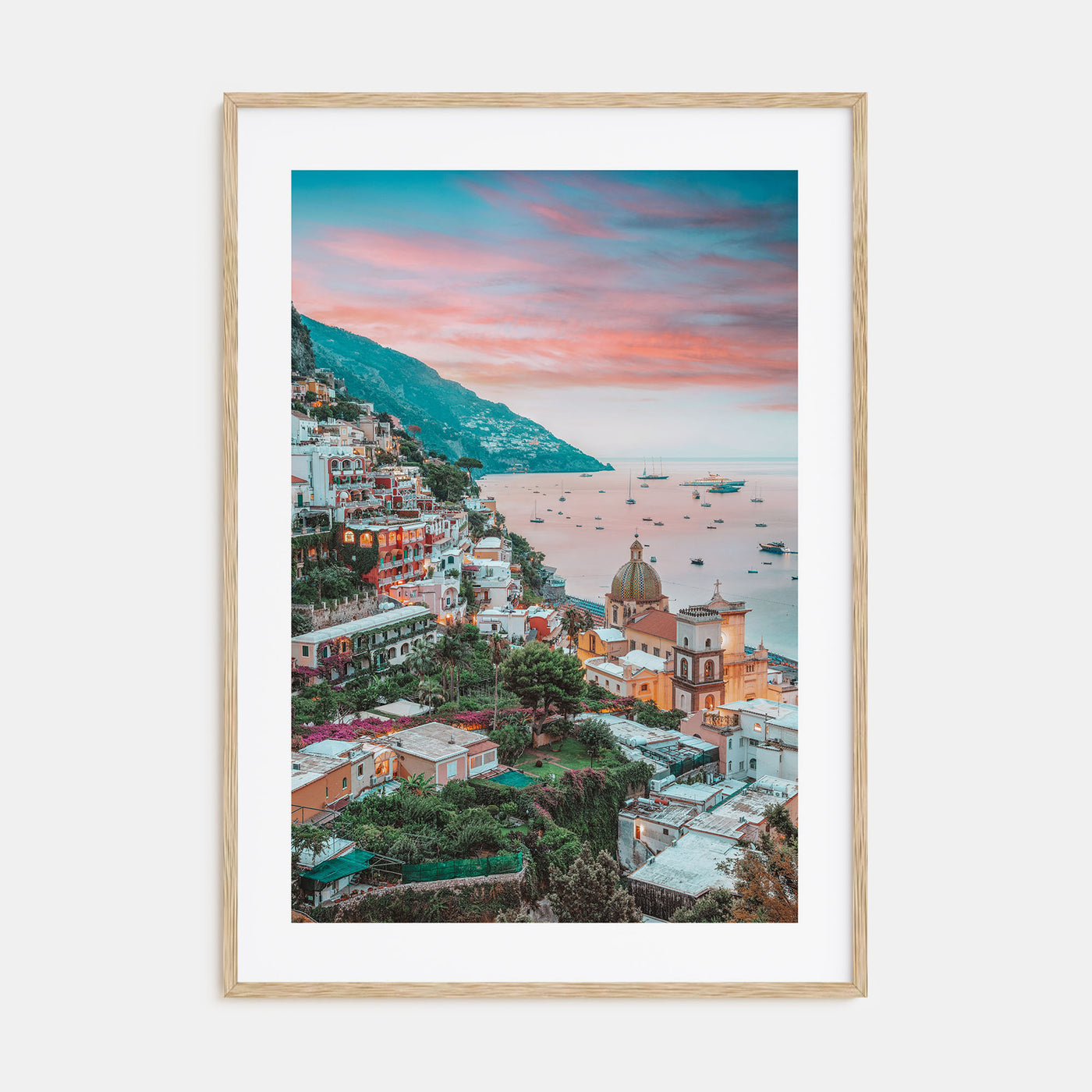 Positano Photo Color No 4 Poster