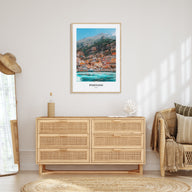 Positano Portrait Color No 1 Poster