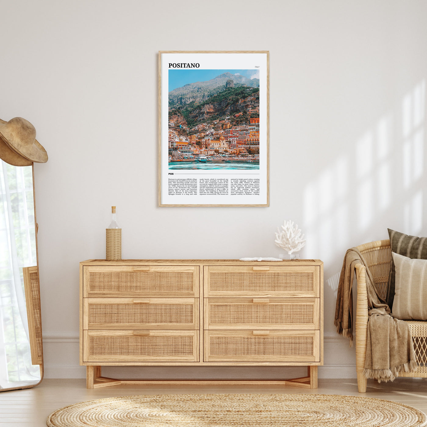 Positano Travel Color No 1 Poster