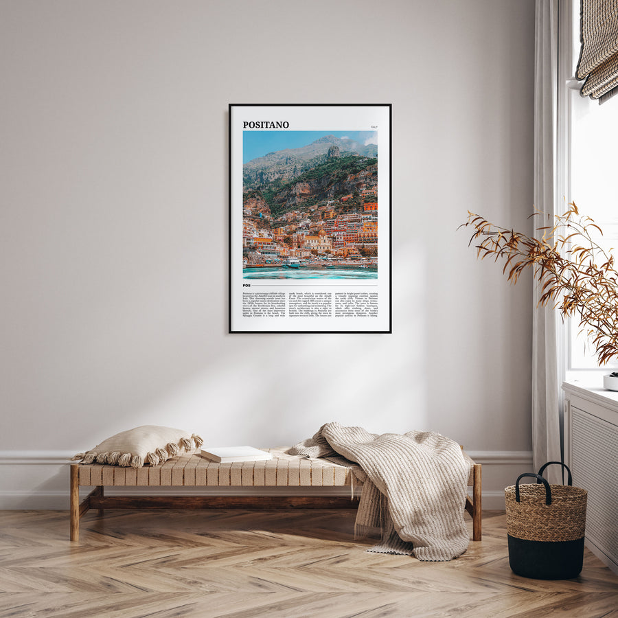 Positano Travel Color No 1 Poster