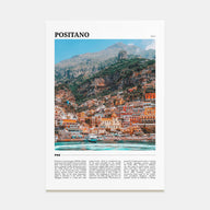 Positano Travel Color No 1 Poster
