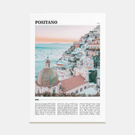 Positano Travel Color No 2 Poster