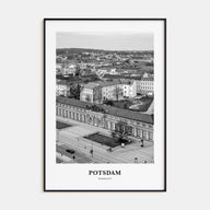 Potsdam Portrait B&W Poster