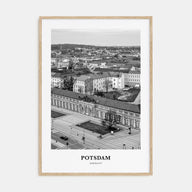 Potsdam Portrait B&W Poster