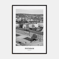 Potsdam Portrait B&W Poster