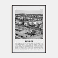Potsdam Travel B&W Poster