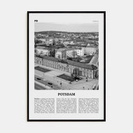 Potsdam Travel B&W Poster