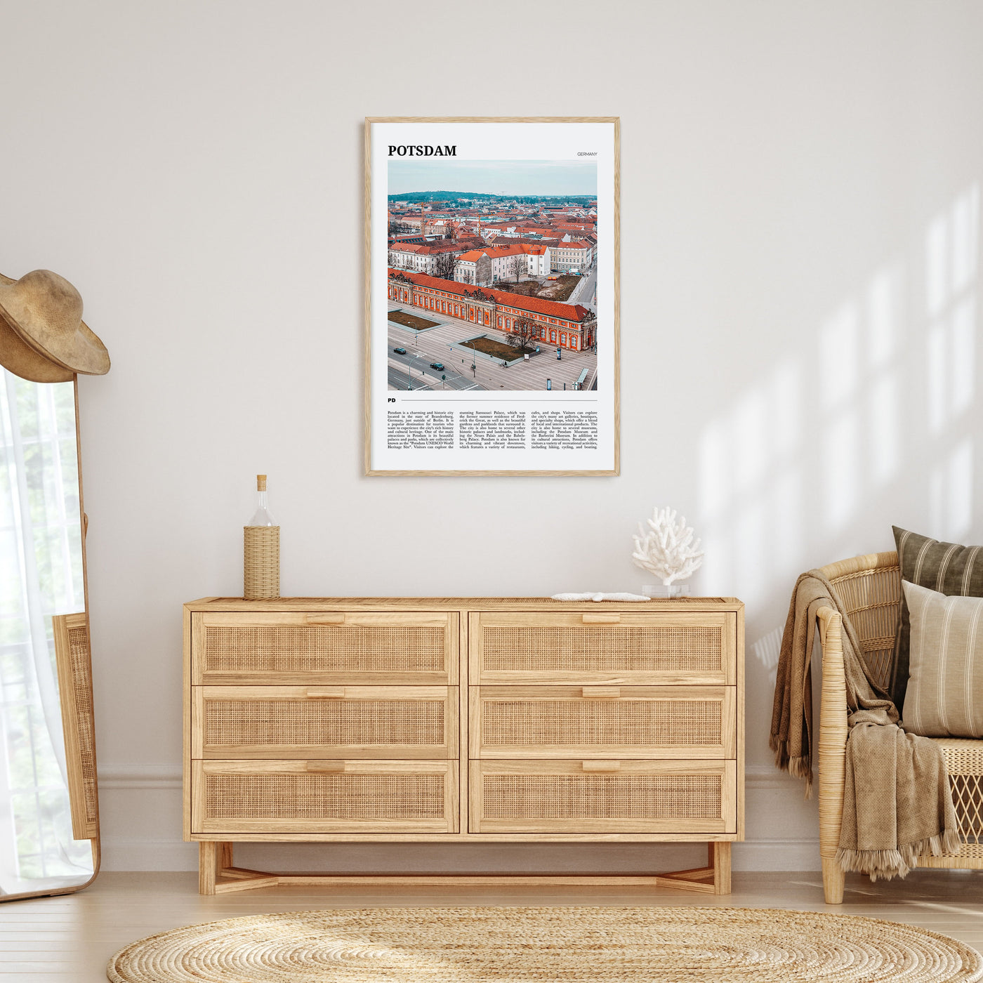 Potsdam Travel Color Poster