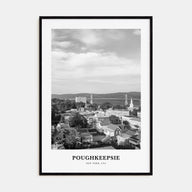 Poughkeepsie Portrait B&W Poster
