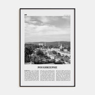 Poughkeepsie Travel B&W Poster