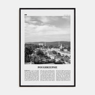 Poughkeepsie Travel B&W Poster