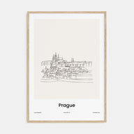Prague Drawn Poster