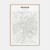 Prague Map Portrait Poster